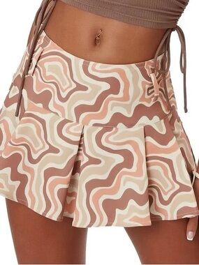 Pleated Mini Skirt XS The Kript